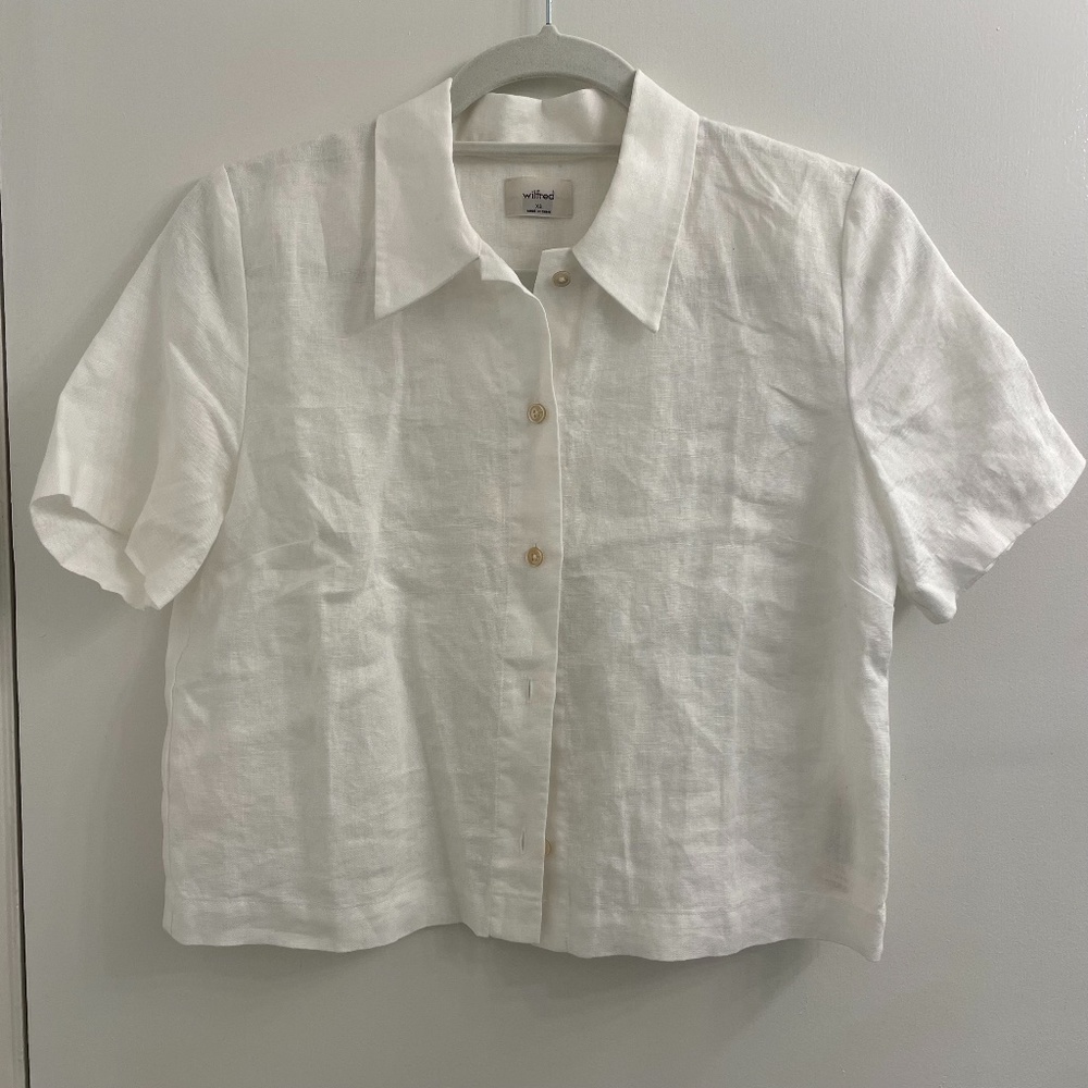 Linen Button Up Shirt